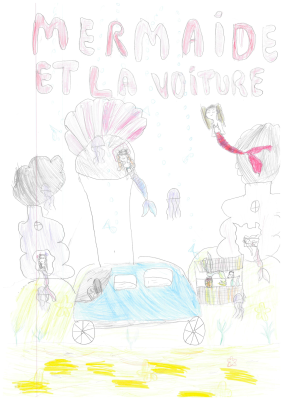 Mermaide et la voiture - Elisa