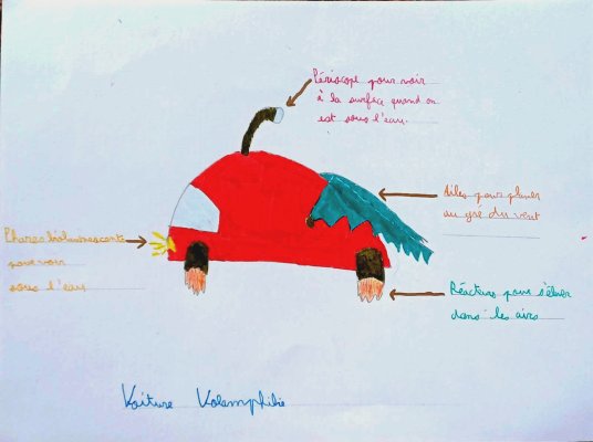 Ma voiture Volamphibie - Hugo