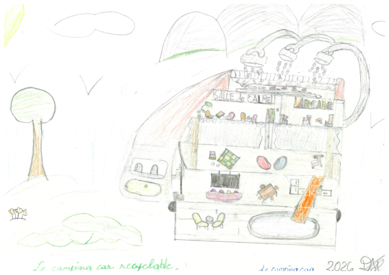 Le camping car recyclable - Dior